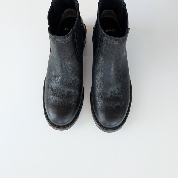 Ariat Men’s Booker Chelsea Round Toe Western Boot - Size 9 Wide - Black Deertan - Picture 7 of 8